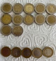Münzsammlung 2 Euro- und 1 Eurostücke Bayern - Tittling Vorschau