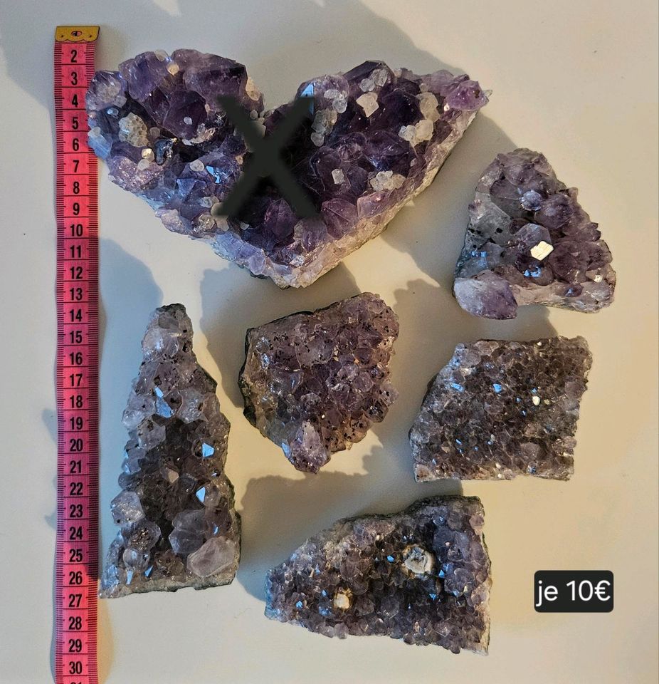Diverse Kristalle, Edelsteine, Mineralien in Chemnitz