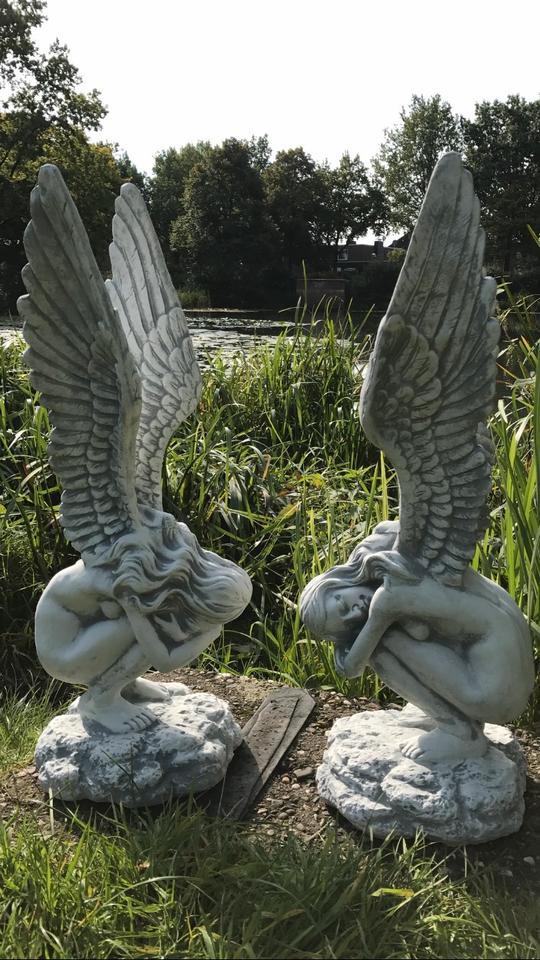 ‼️Engel 73cm Engeln Rachel Grabfigur Elfe Feen Angel Steinfigur‼️ in Hamburg