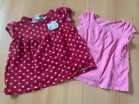 2 T-Shirts für Mädchen Größe 92 von H&M Hello Kitty und Herzchen Brandenburg - Ludwigsfelde Vorschau