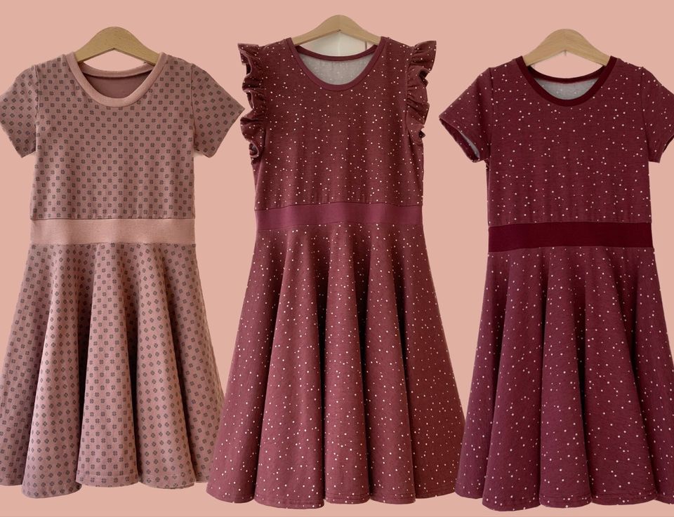 Bio Kleid Drehkleid altrosa Bordeaux Einschulungskleid gr 128 59€ in  Baden-Württemberg - Nagold | eBay Kleinanzeigen ist jetzt Kleinanzeigen