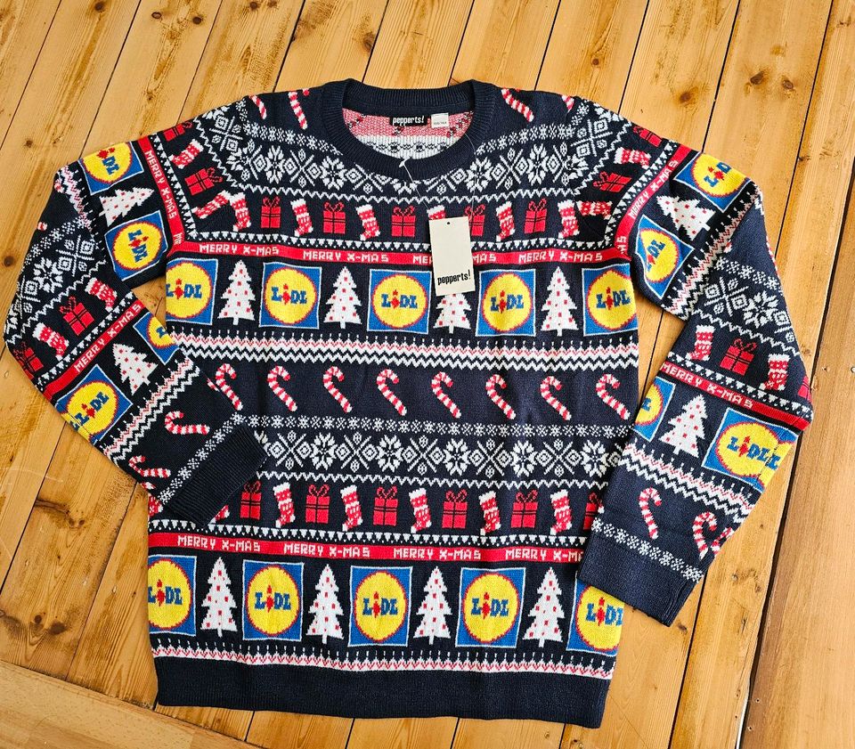 Lidl Weihnachtspullover Pullover Größe 158/164 #NEU in Meinhard