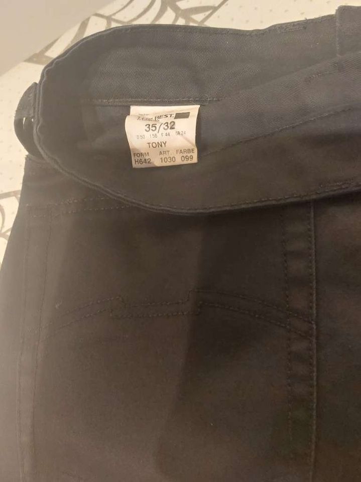 He.Stoff Jeans 5-Pocket, NEU v. THE Best, Gr. 35/30 D 50, schwarz in Ortenburg