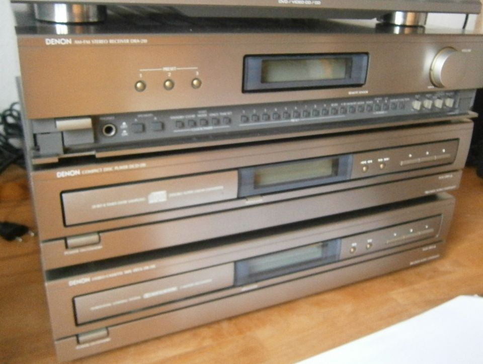 ❌ DENON Stereoanlage DR-210, Verstärker, CD-Player, Tape Deck ❌ in Köln