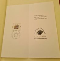 Briefmarke / Sondermarke in Klappkarte Weihnachten 1999 Nürnberg (Mittelfr) - Mitte Vorschau