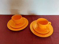 Wellco Kaffeegedeck Kaffee-Geschirr-Set orange Retro-Design NEU Thüringen - Bleicherode Vorschau