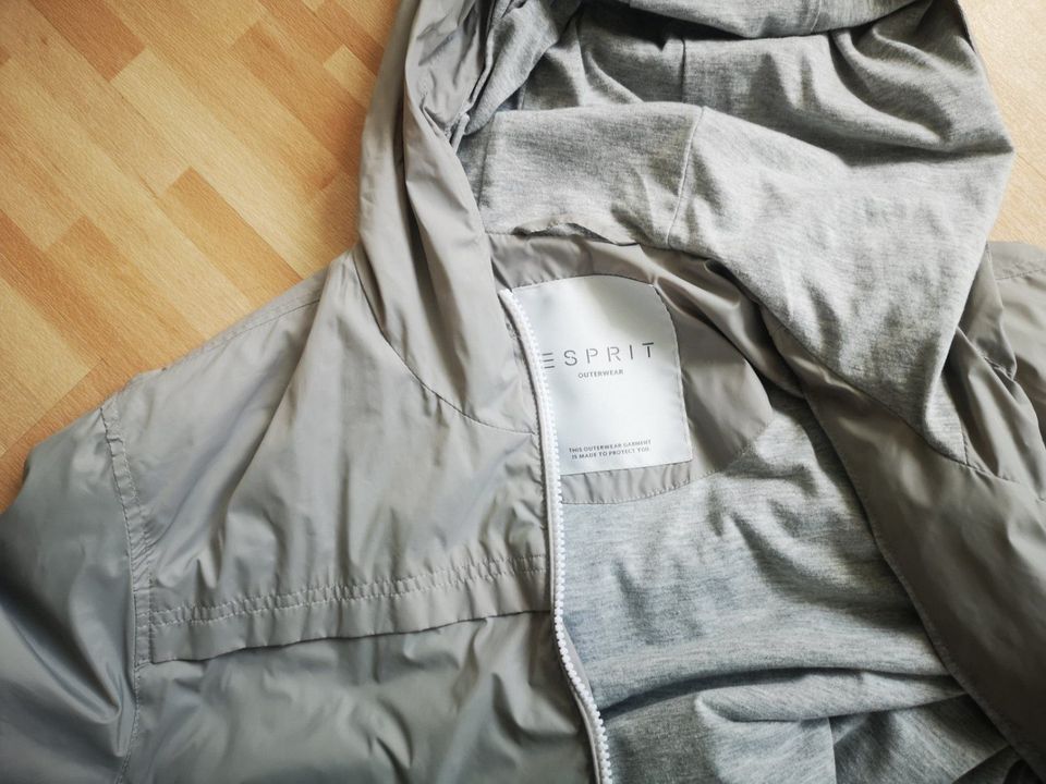 Esprit Herren Jacke Beige/Grau Größe L Neu in Dingelstädt