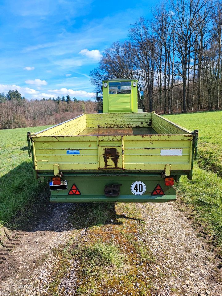 Fliegl EDK Dreiseitenkipper Anhänger gebraucht MB Trac, Unimog in Göppingen