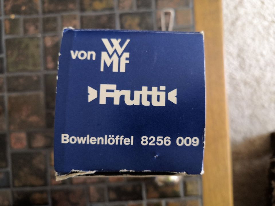 WMF Bowlenlöffel Frutti versilbert Schöpflöffel, Schöpfkelle in Töging am Inn