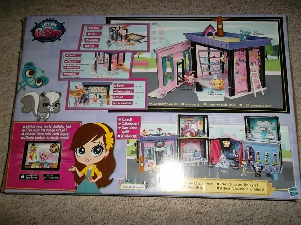 Hasbro A7322EU4-Littlest Pet Shop Style Set in Frohburg