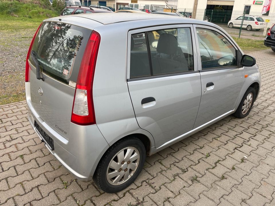 Daihatsu Cuore 1.0 Euro4 5türig  kein Tüv+Ersatzteilspender in Schkeuditz