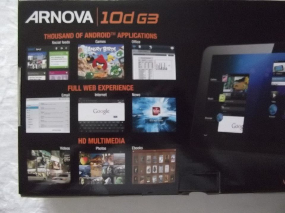 " ARNOVA " 10d GB ANDROID TABLET 10" /  FUNKTIONSTÜCHTIG in Riesa