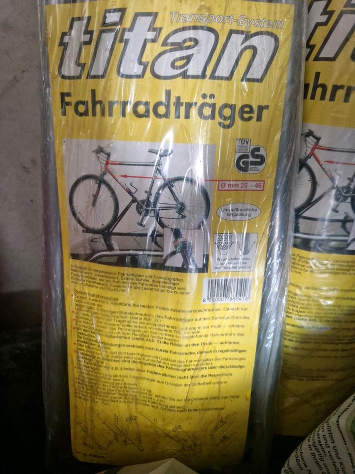 Fahrradträger Neu OVP Titan in Großbettlingen