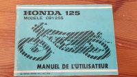 Honda CB125S Bedienungsanleitung Owners Manual Manuel de München - Altstadt-Lehel Vorschau