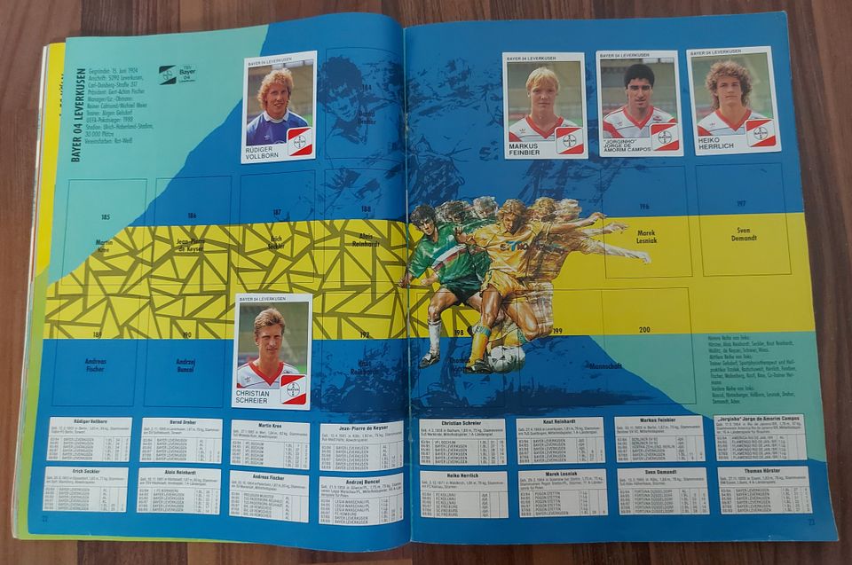 Panini Fussball 90 Sticker Album - Deutsche Bundesliga 1990 / RAR in Neuss