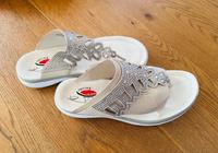 GABOR Rolling soft Sandalen Zehengreifer Gr. 8 powder Sachsen - Wilsdruff Vorschau