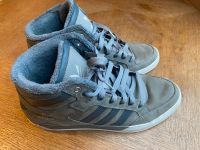 Adidas Herrenschuhe Sneaker Hoch Hardcourt grau blau 45 1/3 Niedersachsen - Vorwerk bei Tarmstedt Vorschau