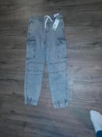 Jogger Jogjeans 164 grau Cargo h&m neu mit Etikett Bayern - Binswangen Vorschau