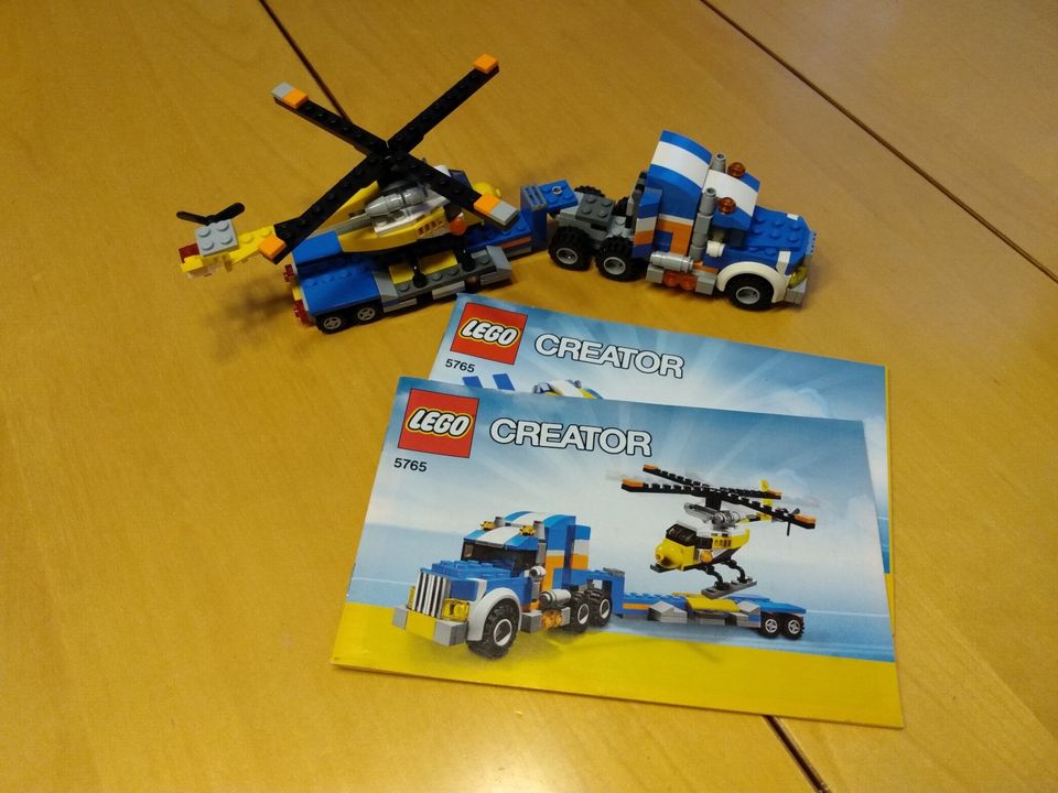 LEGO LKW mit Hubschrauber in Pattensen