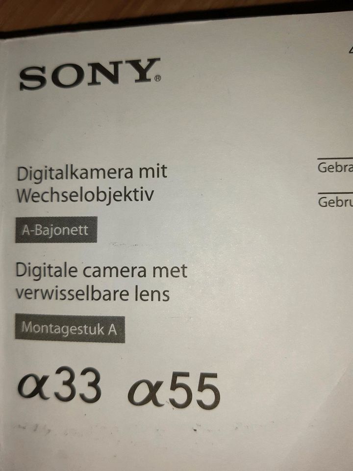 Digitalkamera Sony für Fotos und Videos in Ascha