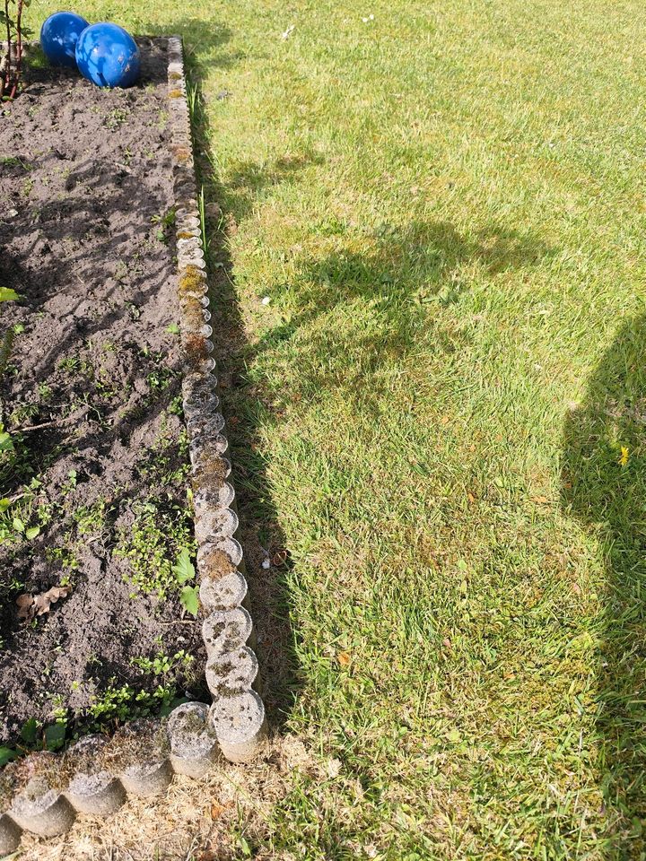 ❌ Rasenkanten Steine Beeteifassung Garten in Osnabrück