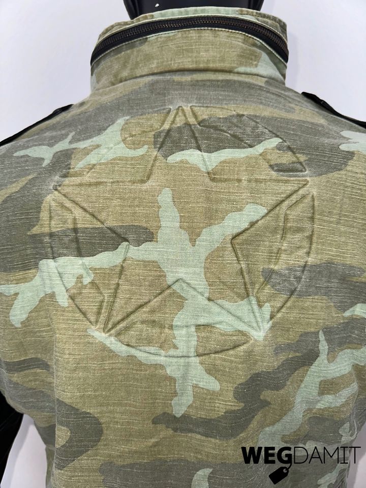 Alpha Industries Custom Field Jacket Camouflage Größe M in Thannhausen