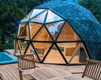 Glamping Dome Tinyhaus Ferienhaus Büro Partylocation Baden-Württemberg - Laichingen Vorschau