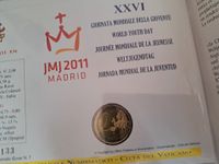 Numisbrief Vatikan 2011 Weltjugendtag Madrid Mitte - Wedding Vorschau