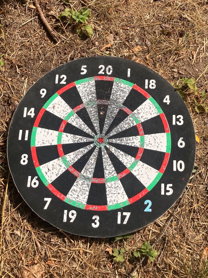 Dartscheibe in Salzatal