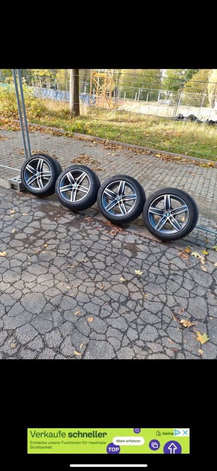 BMW 4 reifen mit 4 original Felgen in Leipzig