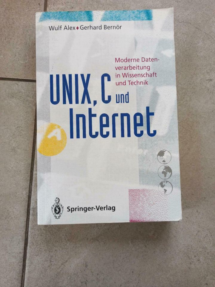 Unix C und Internet Moderne Datenverarbeitung Springer Verlag in Glauchau