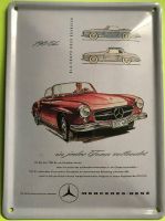 Mercedes Benz 190 SL Blechschild Rheinland-Pfalz - Wittgert Vorschau