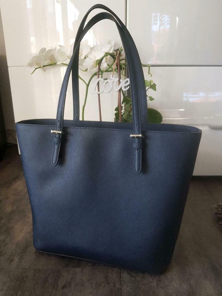 Michael Kors Tasche Handtasche Shopper Jet Set navy blau silber in Baden Wurttemberg Eberstadt kleinanzeigen