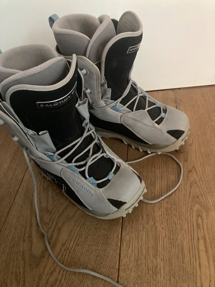 Snowboardschuhe Damen 41 Salomon softboots in Ebringen