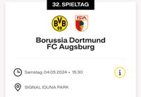 BVB Dortmund vs FC Augsburg Dortmund - Innenstadt-West Vorschau