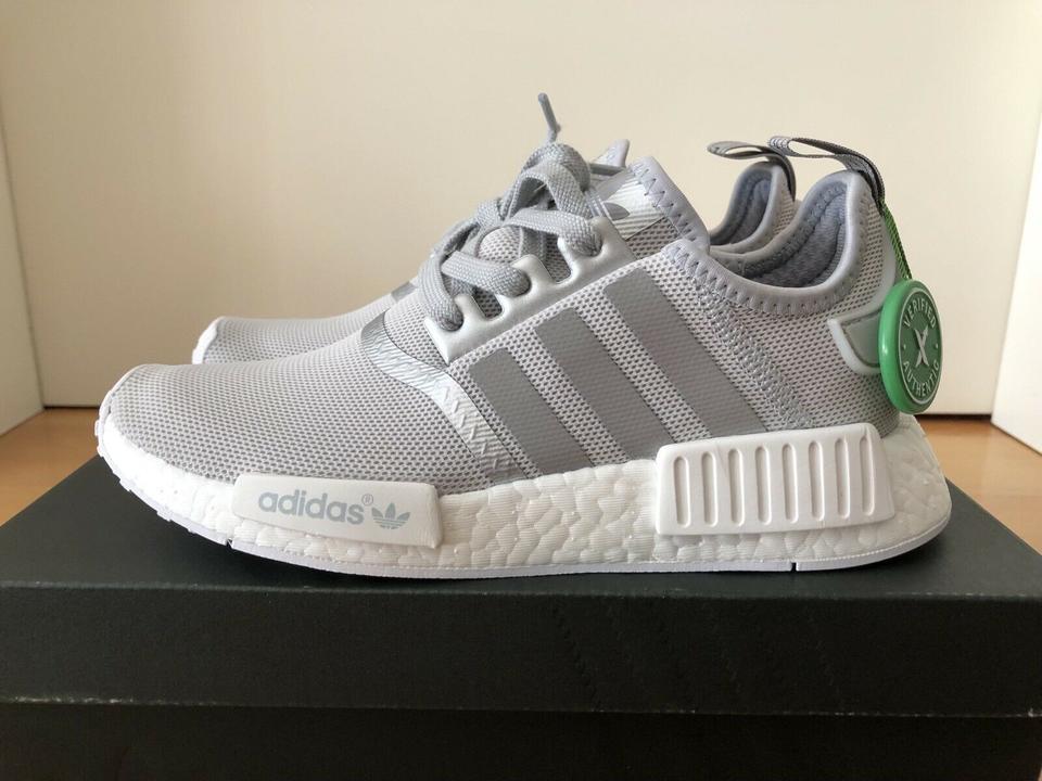 Adidas NMD R1 Sneaker Turnschuhe Grau Silber metallic 38 2 3 NEU