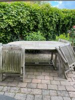 Gartentisch 4 Stühle Teak Holz Nordrhein-Westfalen - Billerbeck Vorschau