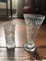 Zwei  Kristall Vasen Mitte - Tiergarten Vorschau