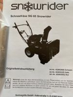 Benzin Schneefräse 6,5PS E-Starter Schleswig-Holstein - Bordesholm Vorschau