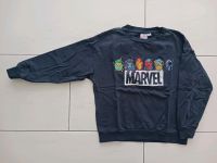 dunkelblauer Kinder Pullover Sweatshirt Marvel-Aufdruck Gr. 146 Köln - Rath-Heumar Vorschau