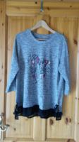 Sommerpullover, CANDA, 3/4 Arm, Aufdruck, Pailetten, Größe 46 Brandenburg - Reichenow-Möglin Vorschau