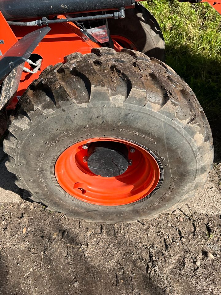 Kubota R90 Radlader Minibagger Hoflader Schlepper in Norderheistedt