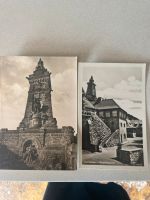 2 historische Postkarte Foto Kyffhäuser Barbarossa Burgwirtschaft Sachsen-Anhalt - Salzwedel Vorschau