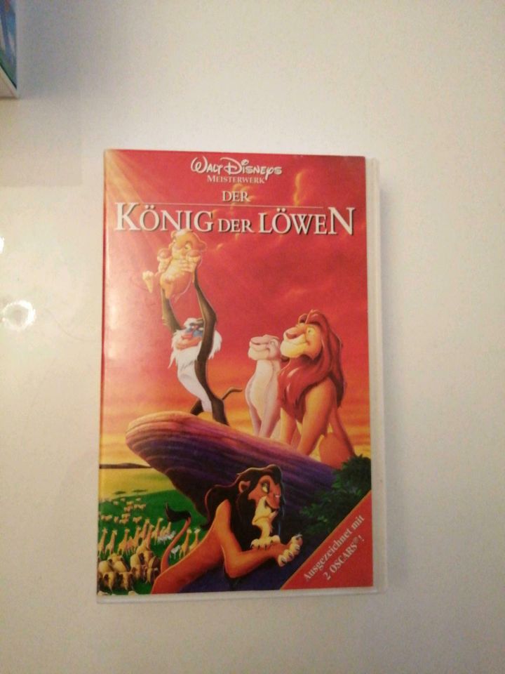 Der König der Löwen Walt-Disney -Videokassette Original Holog in Biberach an der Riß