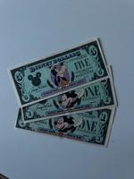 Disney 1990 Dollar Scheine Baden-Württemberg - Karlsruhe Vorschau