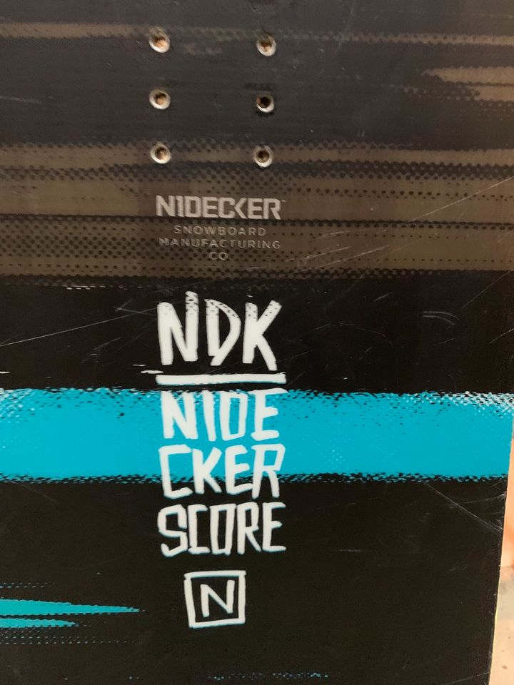 Nidecker Snowboard - The Score 157 in München