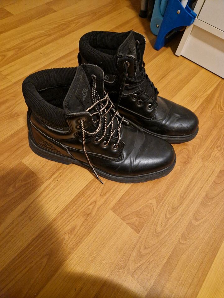 Kappa Herren Boots Gr. 43 1/3 in schwarz in Weil im Schönbuch