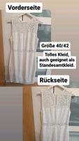 Weißes Kleid mit Spitze Baden-Württemberg - Schwieberdingen Vorschau