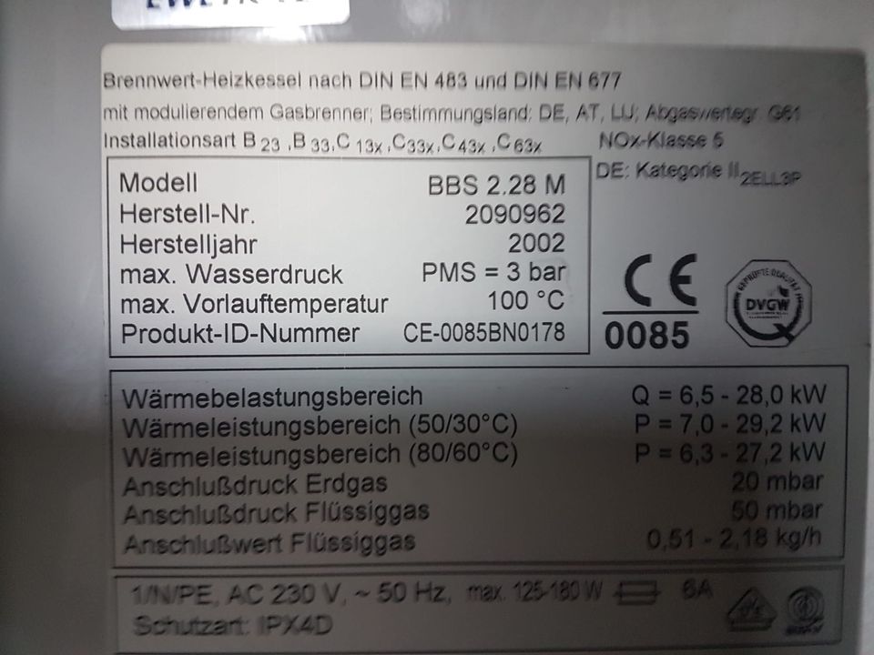 Brötje Wärmetauscher 28/38 KW Heizung in Neuenkirchen-Vörden