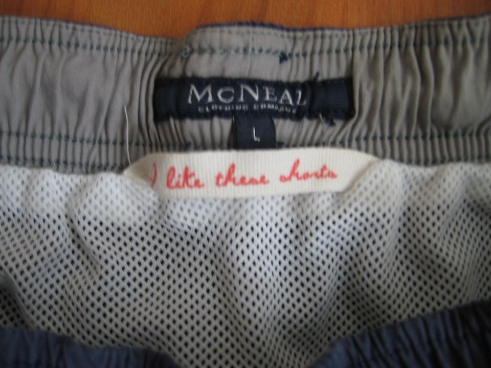 McNEAL (P&C) Herren SHORTS Gr.  L mit Netzhose Badeshorts wNEU in Essen